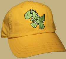 Baby Dino Embroidered Cap